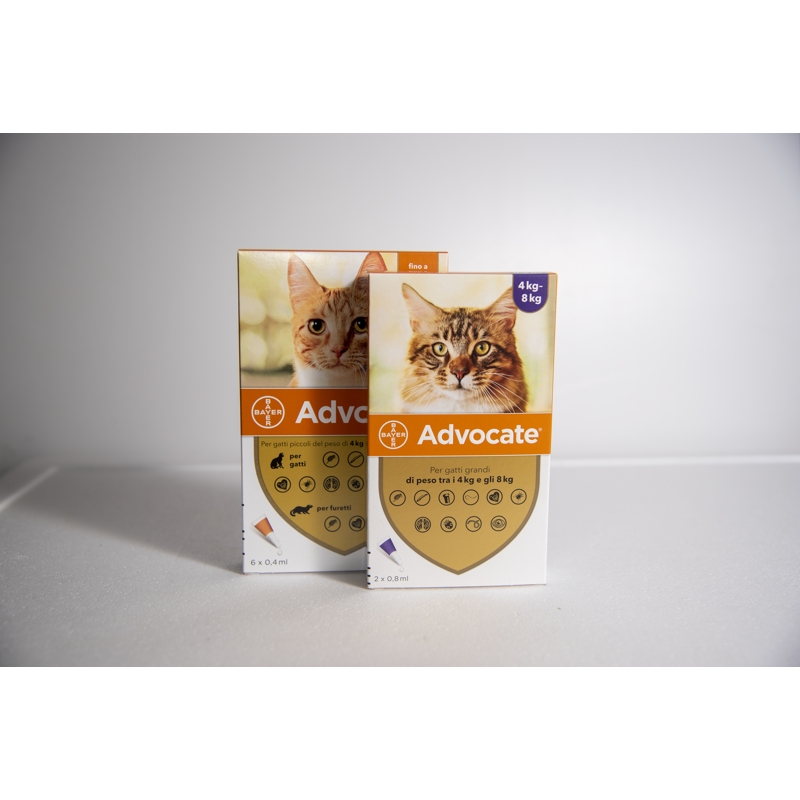 ADVOCATE  GATTI      < 4 KG.    6  X  0,4 ML