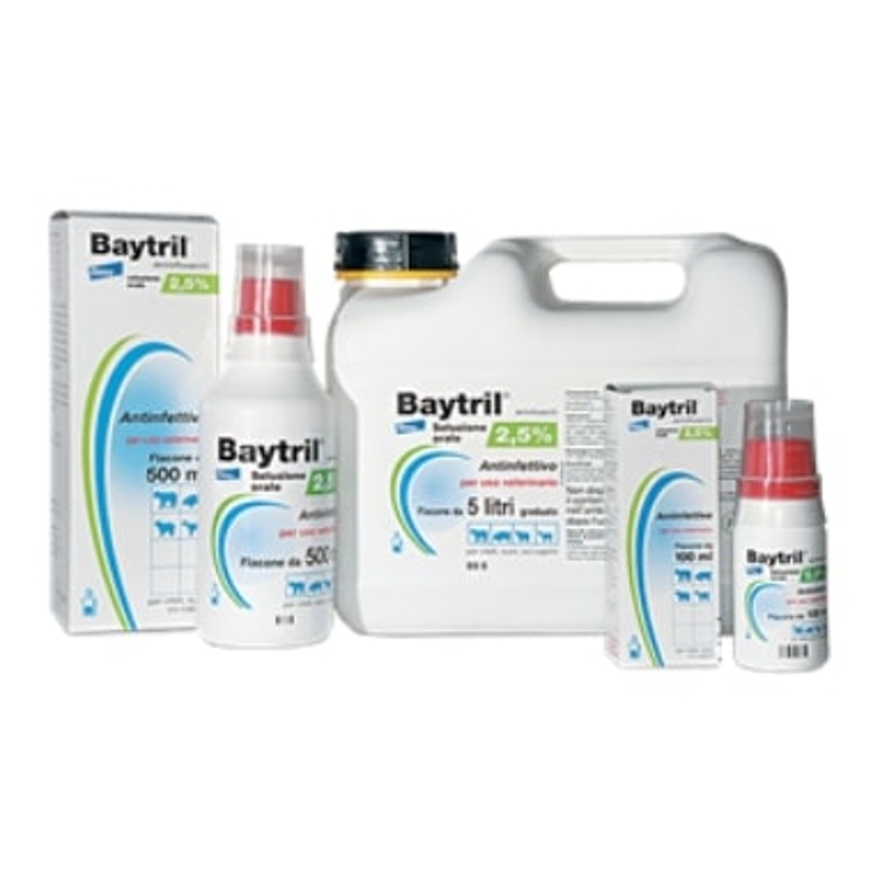 BAYTRIL 2.5 %  ORALE 500 ML.