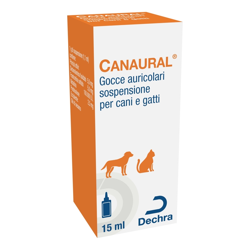 CANAURAL GOCCE OTOLOGICHE 15 ML