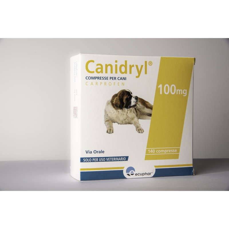 CANIDRYL 100 MG. 140 CPR