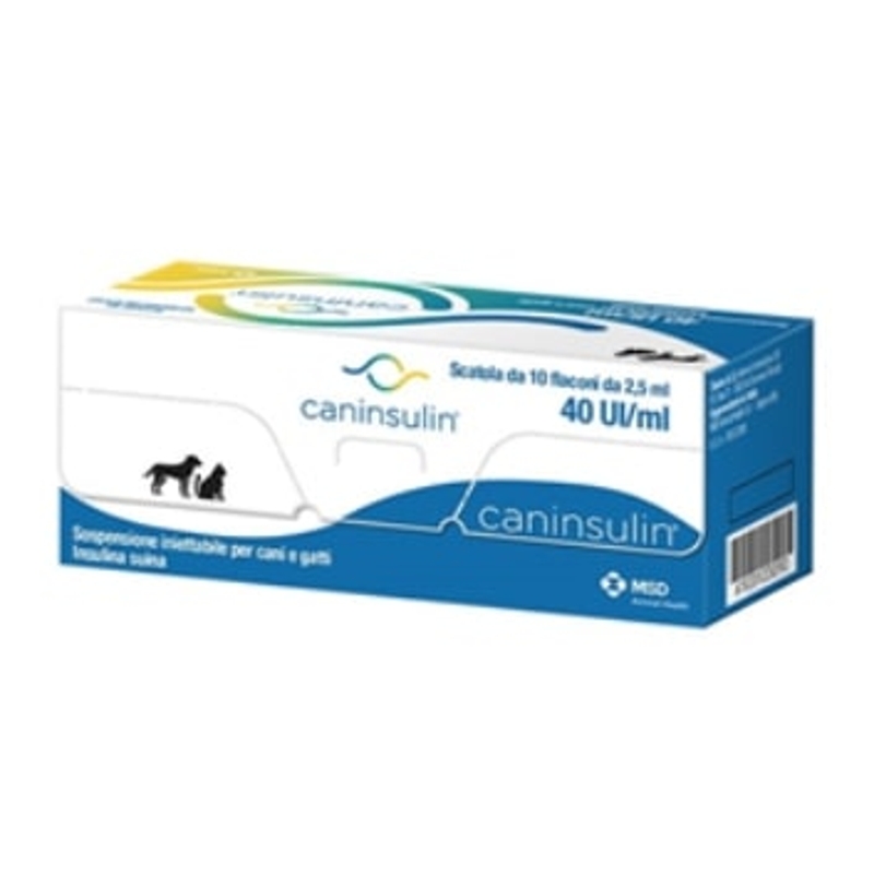 CANINSULIN 40 UI     10 F. DA 2.5 ML 