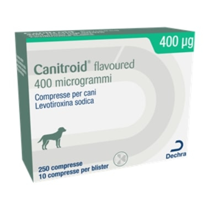 CANITROID 400 MCG X 250 CPR