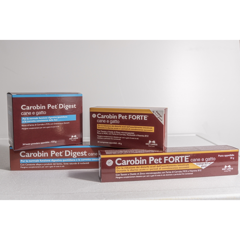 CAROBIN PET FORTE PASTA 30 GR.