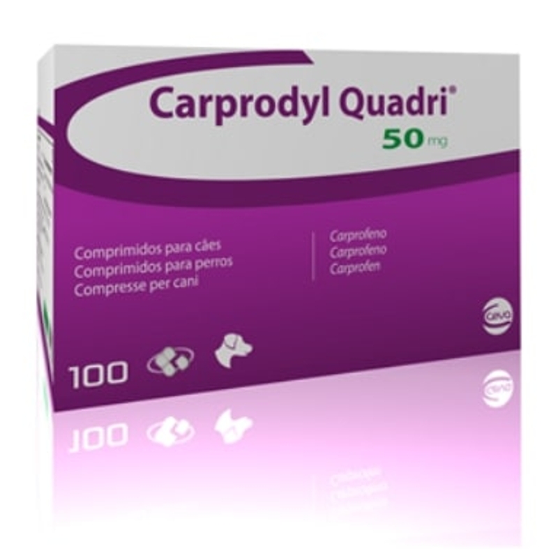 CARPRODYL QUADRI   50 MG      100 CPR