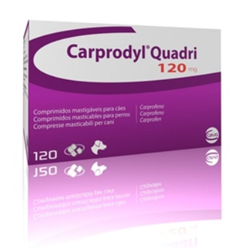 CARPRODYL QUADRI 120 MG      120 CPR
