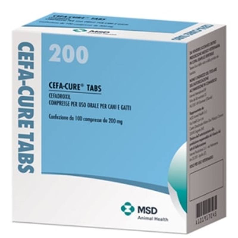 CEFA-CURE TABS. 100 CPR X 200 MG
