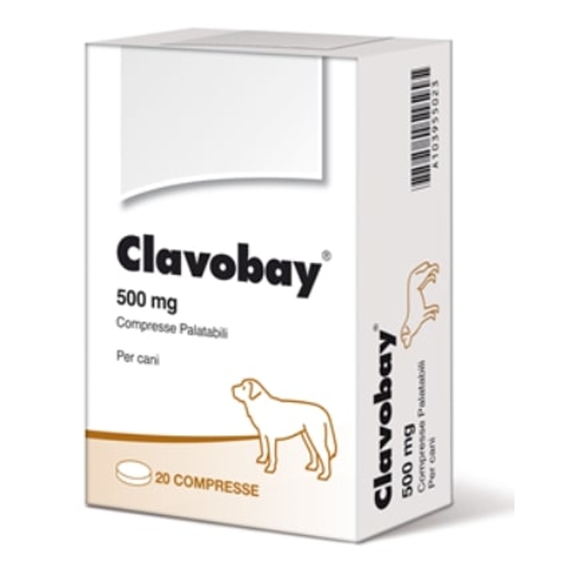 CLAVOBAY   20 CPR. DA 500 MG.