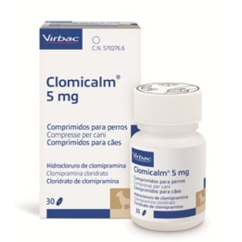 CLOMICALM 5 mg. X 30 CPR.