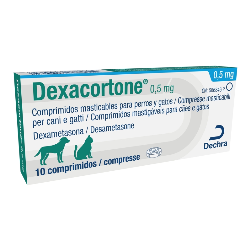 DEXACORTONE 0,5 MG   10 CPR