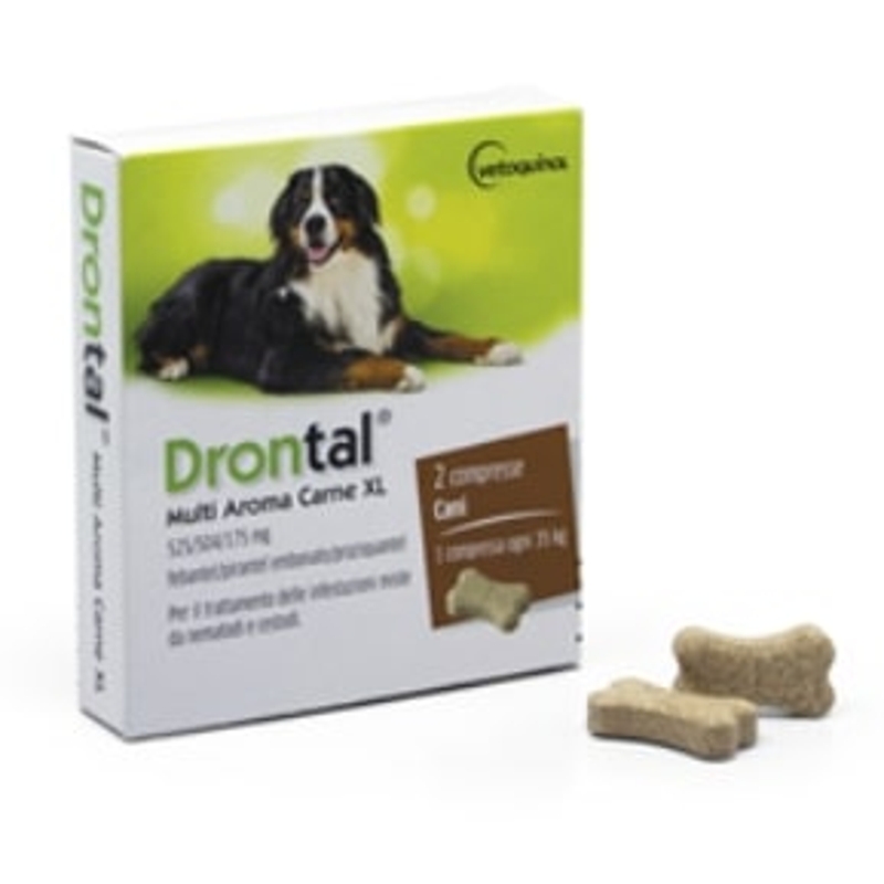 DRONTAL MULTI AROMA CANE XL. 2 CPR.