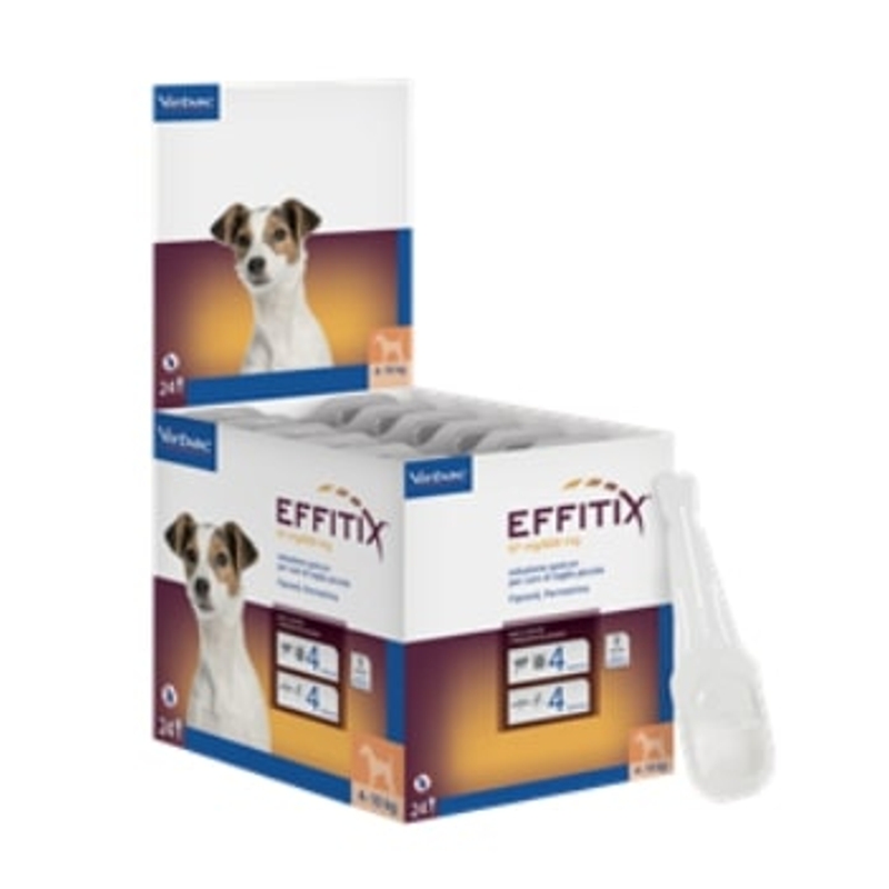 EFFITIX    67/600 MG CANI  4 - 10 KG  X 24 PIP.  S