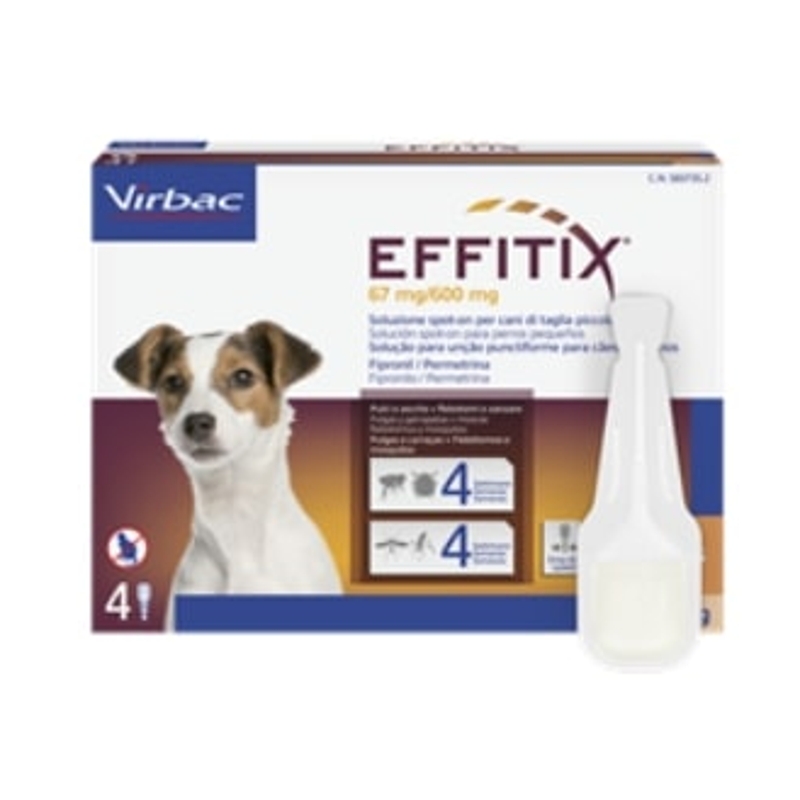 EFFITIX    67/600 MG CANI  4 - 10 KG   X 4 PIP.  S