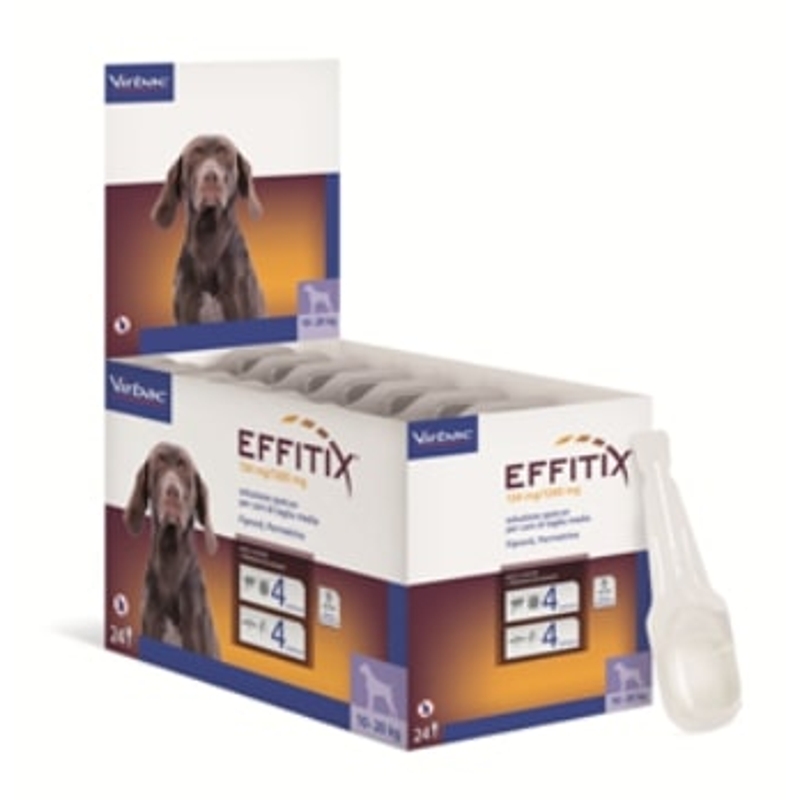 EFFITIX 134/1200MG CANI  10 - 20 KG   X24 PIP. M