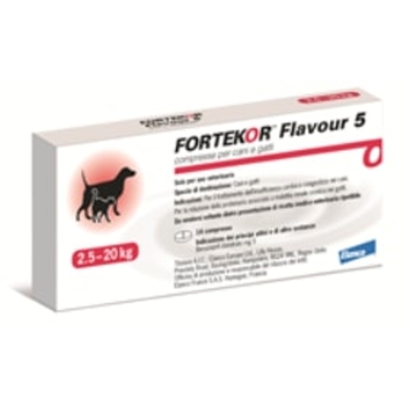 FORTEKOR flavour    5mg             14 cpr.