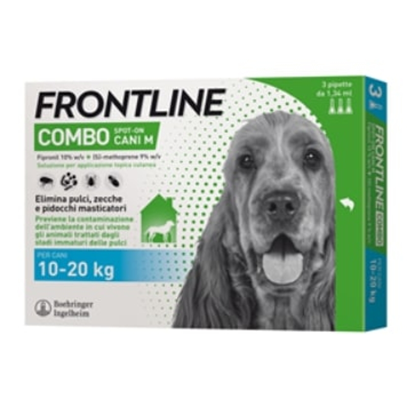 FRONTLINE COMBO.3 PIP. CANI M.     1.34ML