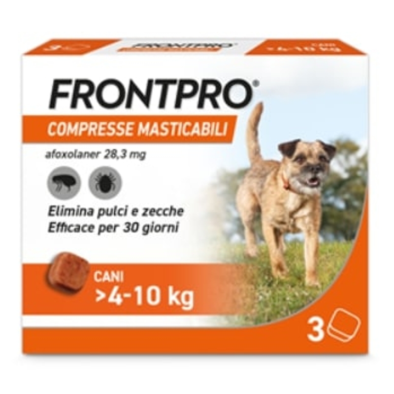 FRONTPRO 3 CPR  28,3 MG   4-10 KG