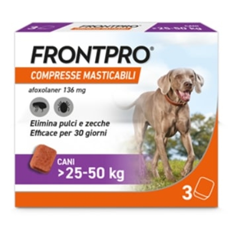FRONTPRO 3 CPR  136  MG  25-50 KG