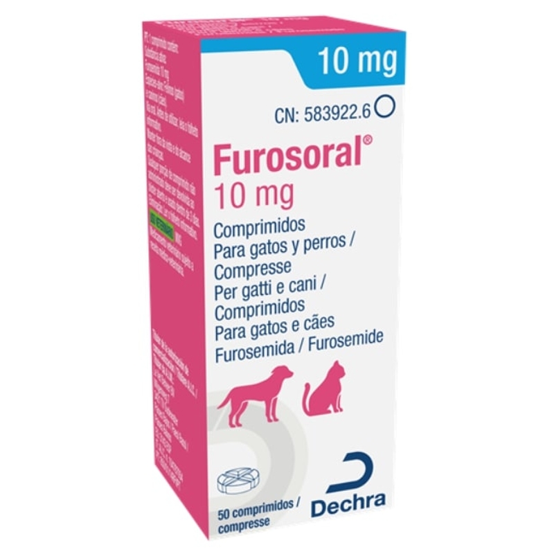 FUROSORAL  50 CPR 10 MG