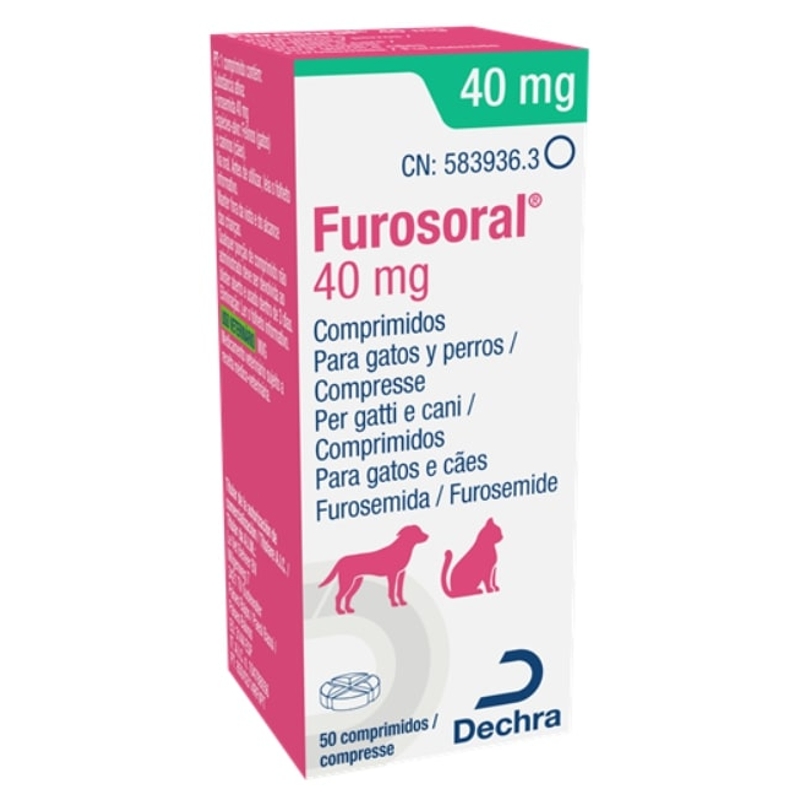 FUROSORAL  50 CPR 40 MG