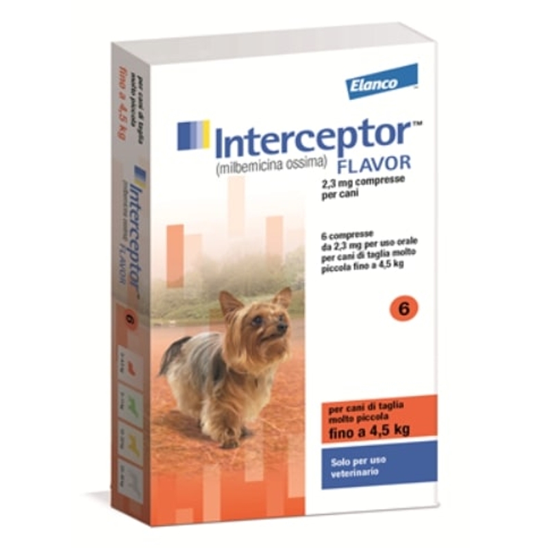 INTERCEPTOR FLAVOR 0 - 4,5 KG ROSSO X 6 CP
