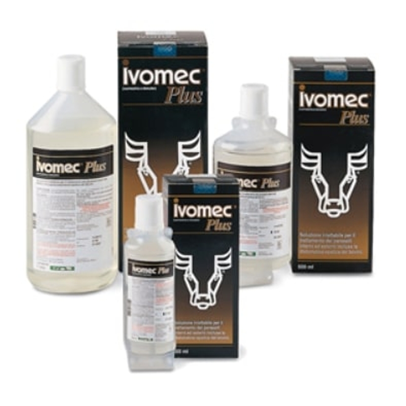 IVOMEC PLUS INJ. 500 ML.
