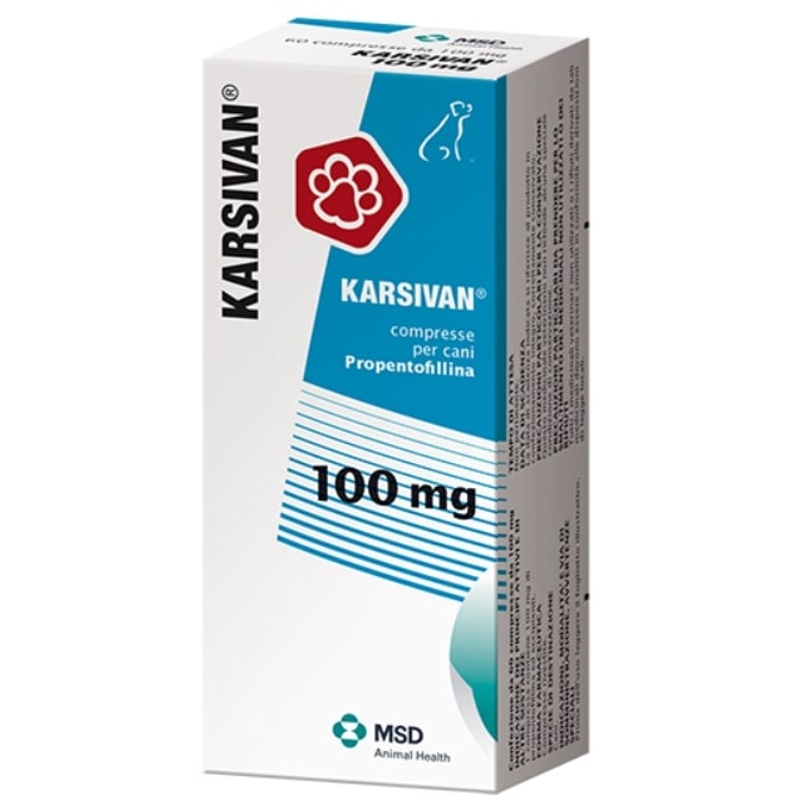 KARSIVAN. 60 CPR X 100 MG.