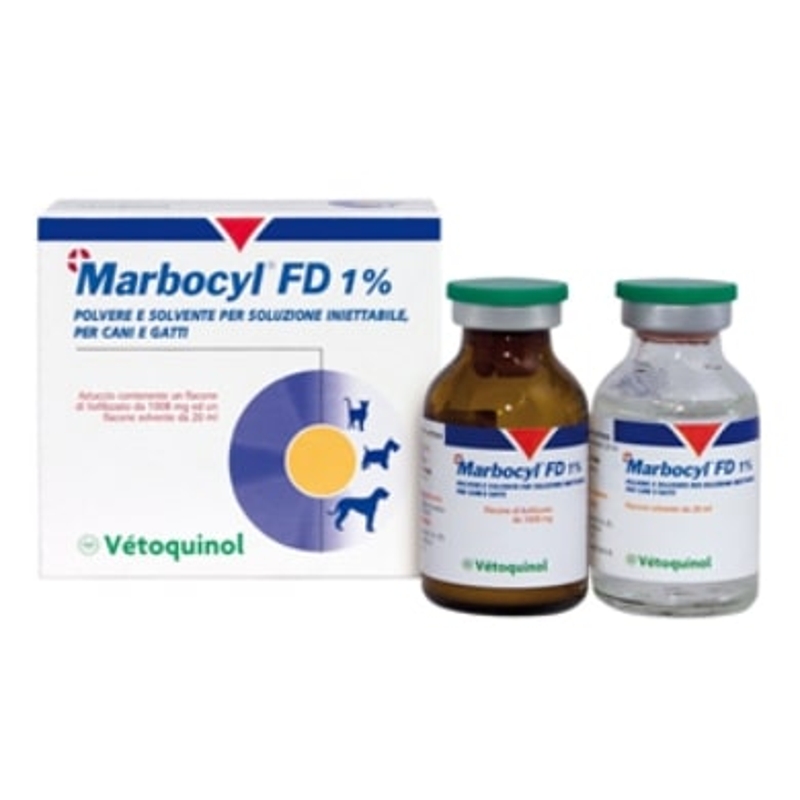 MARBOCYL FD 20 ML 1 % INIET.