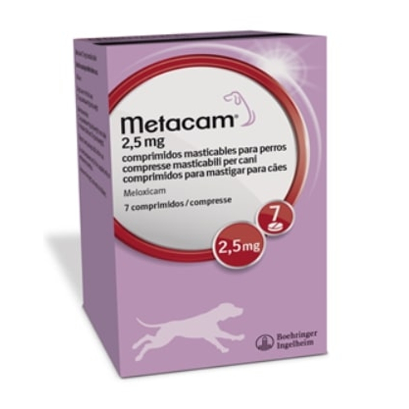 METACAM 2,5 MG                7 CPR      CANE