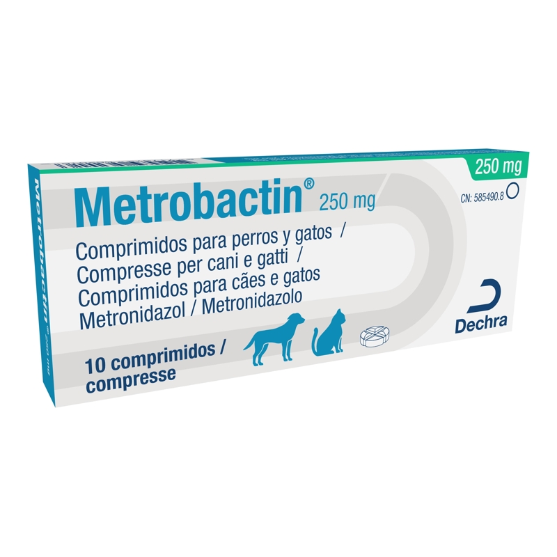 METROBACTIN 250 MG  10 CPR