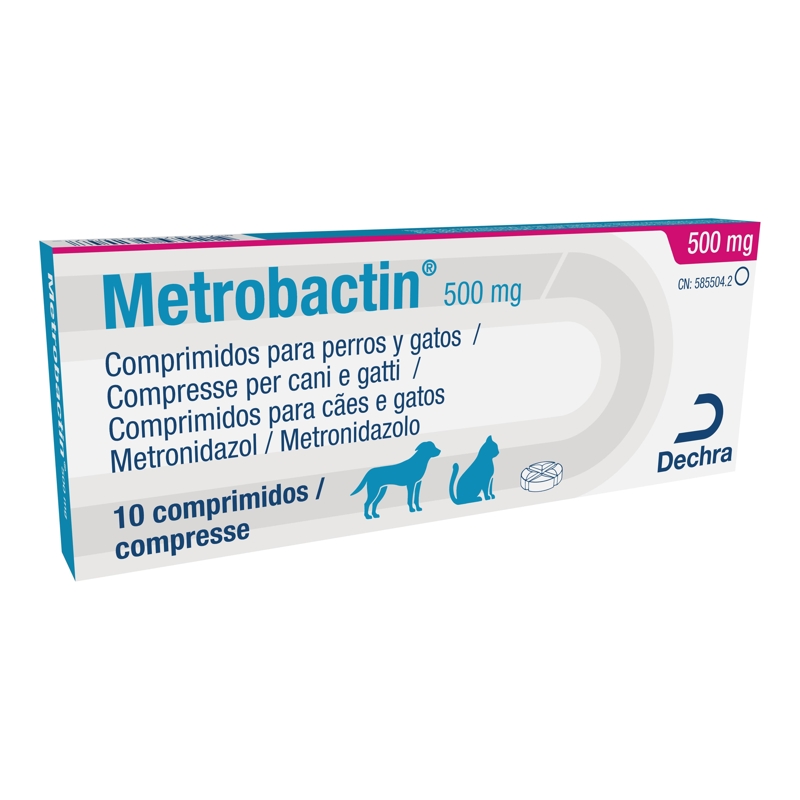 METROBACTIN 500 MG  10 CPR