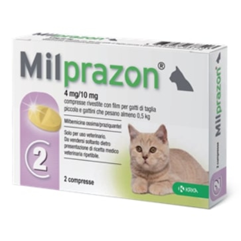 MILPRAZON 2 CPR   GATTI    SOTTO 2 KG