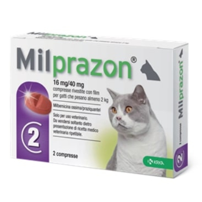 MILPRAZON 2 CPR   GATTI    SOPRA 2 KG