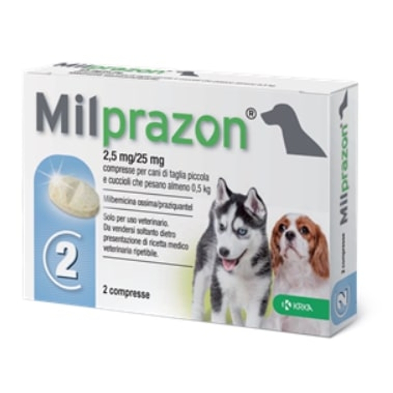 MILPRAZON 2 CPR   CANI     SOPRA  0,.5 KG