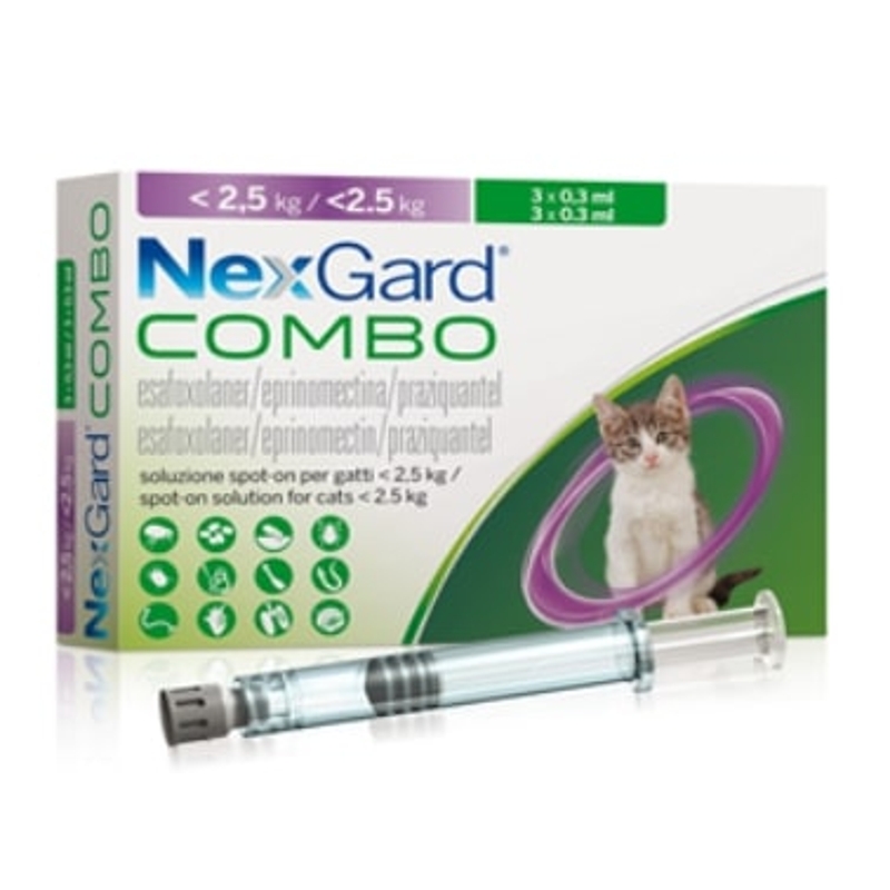 NEXGARD COMBO   3 APPL. X 0,3 ML       GATTI