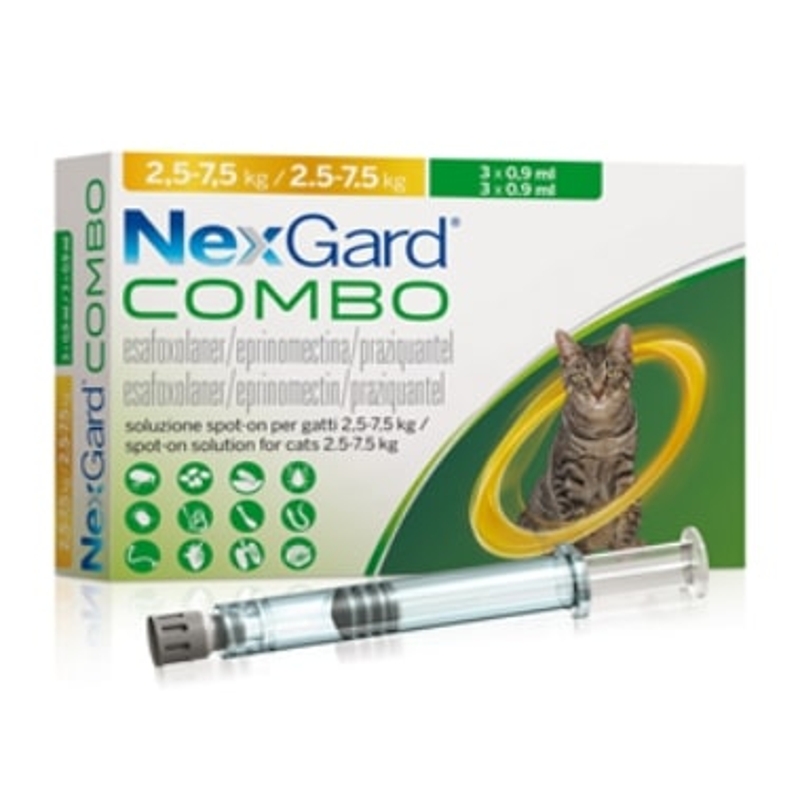NEXGARD COMBO   3 APPL. X 0,9 ML       GATTI