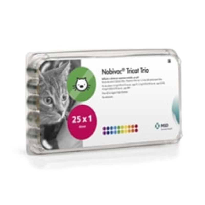 NOBIVAC TRICAT TRIO 25 DOSI