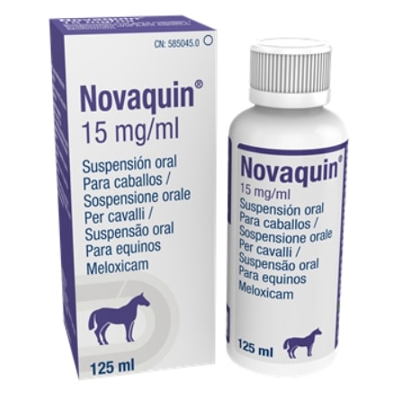NOVAQUIN 15 MG/ML FLAC.125 ML