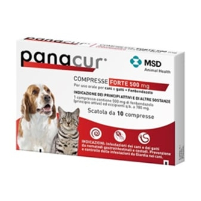 PANACUR FORTE  500 mg. X 10 cpr.