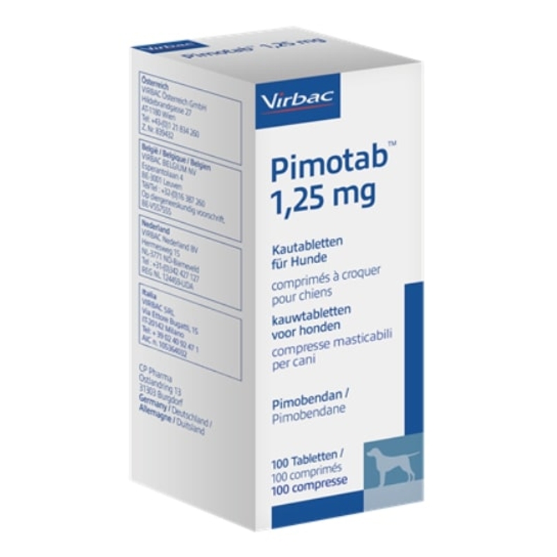 PIMOTAB 1,25 MG  100 CPR