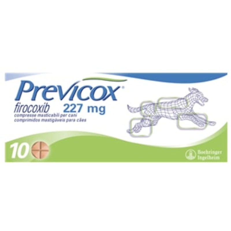 PREVICOX 227 MG. 10 CPR.