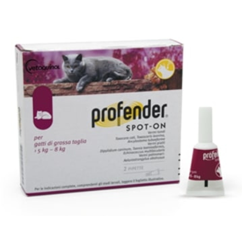 PROFENDER   5 - 8KG      2 PIP X 1,12 ML   GATTI