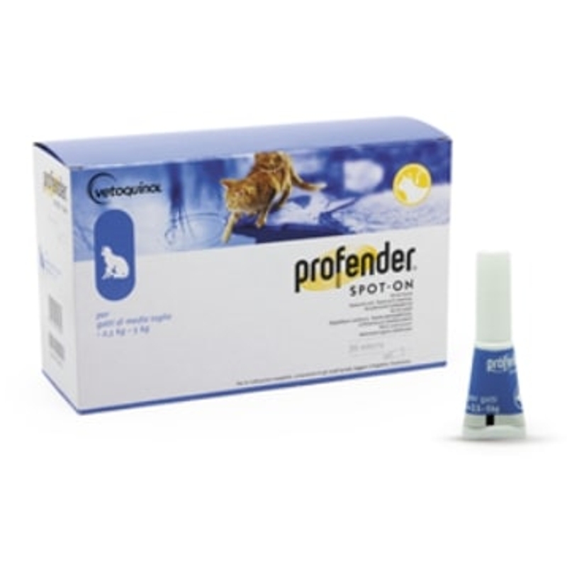 PROFENDER  2,5-5KG     20 PIP X 0,70 ML   GATTI