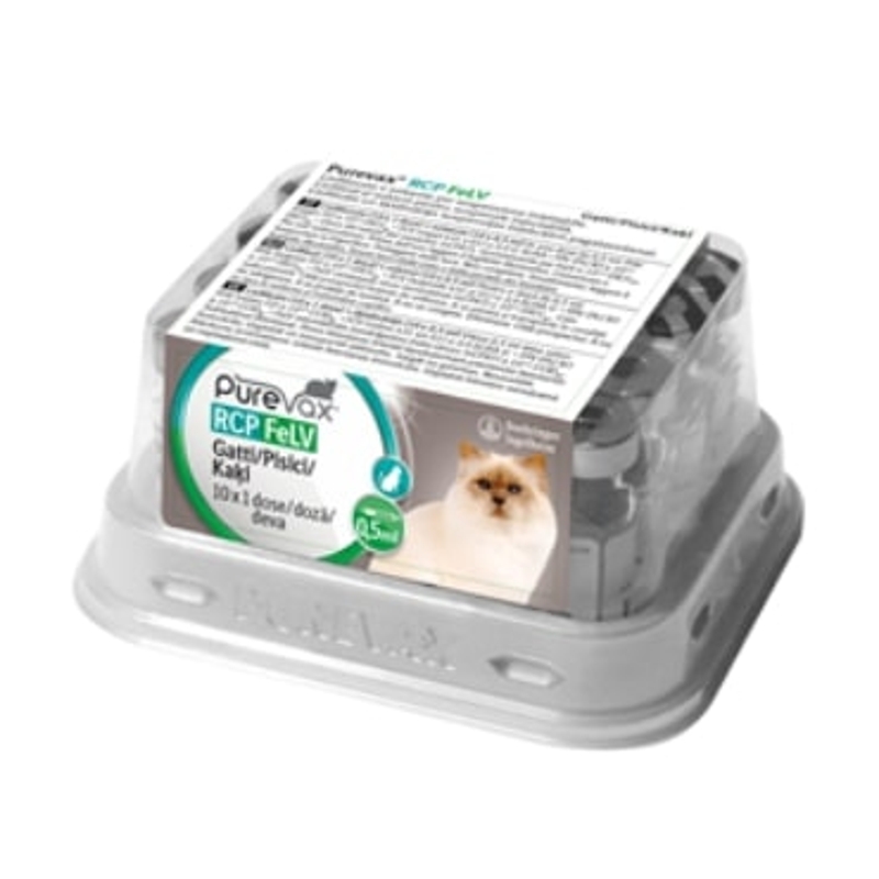 PUREVAX RCP/FELV.         0,5 ML    10 DOSI