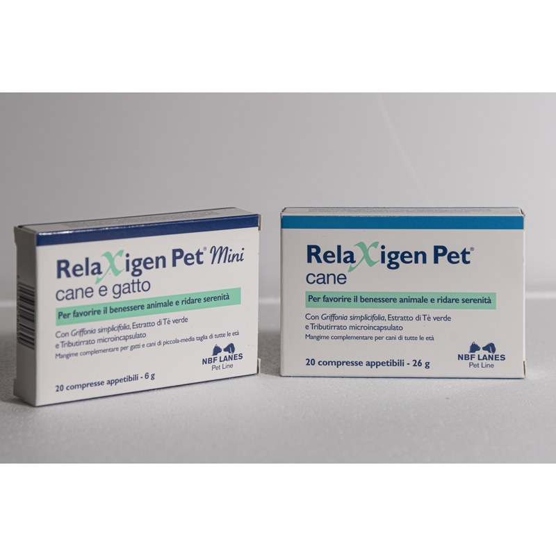 RELAXIGEN PET MINI  CANE E GATTO   20 CPR DA 6 G