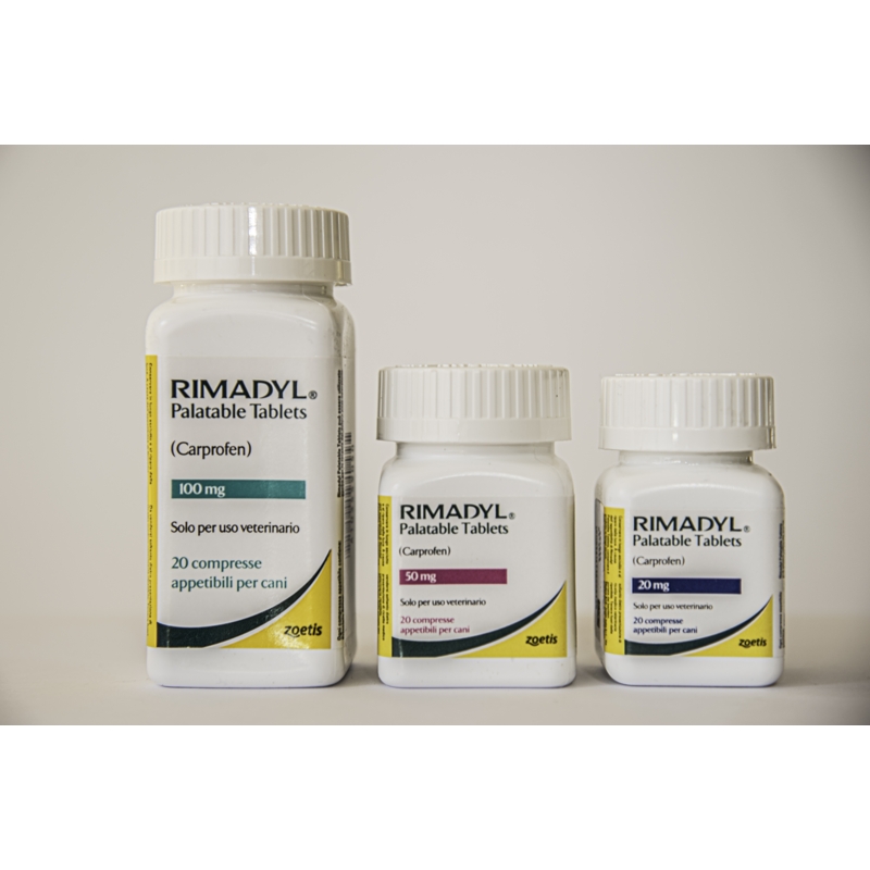 RIMADYL CPR.APP.  100 MG X 20