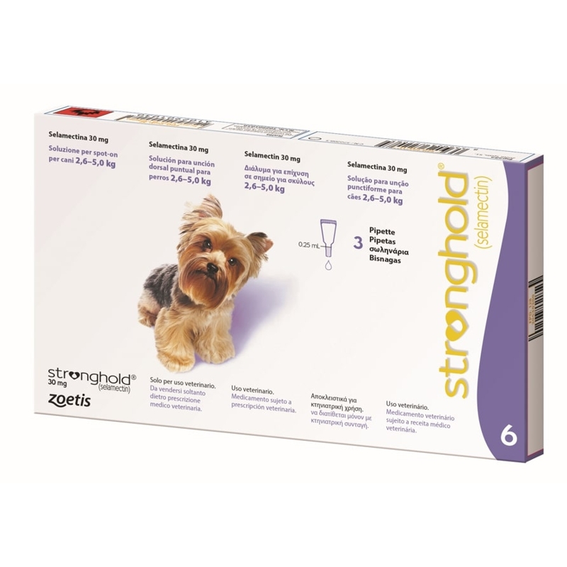 STRONGHOLD.       VIOLA(30MG) 2-5kg  x 3 pip.