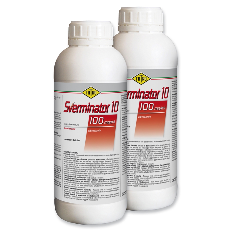 SVERMINATOR 10 % FLAC. DA   1 L