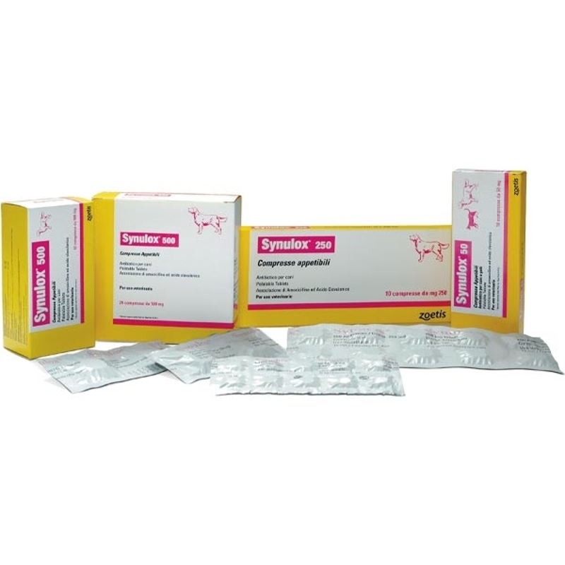 SYNULOX 250 MG. X 10 CPR.APP.