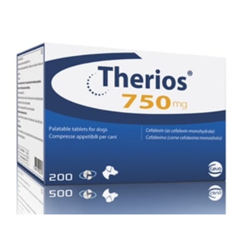 THERIOS   750 MG. 200 CPR.