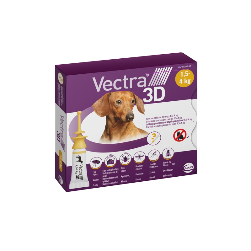 VECTRA 3D  1,5 -  4 KG  CANI